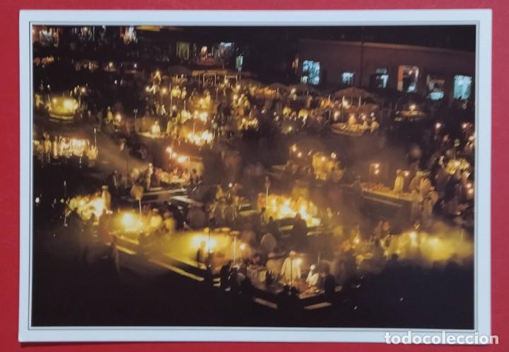 Postales: Marruecos. Marrakech. Postal nueva sin circular. Doblez.. - Foto 1