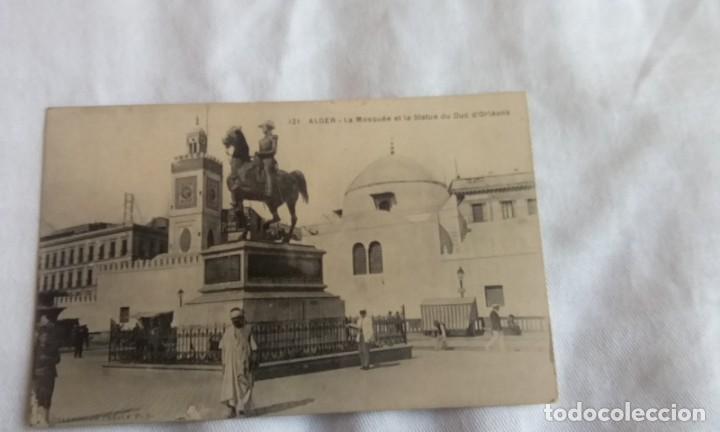 Postales: ALGER POSTAL ANTIGUA , BLANCO Y NEGRO - Foto 1