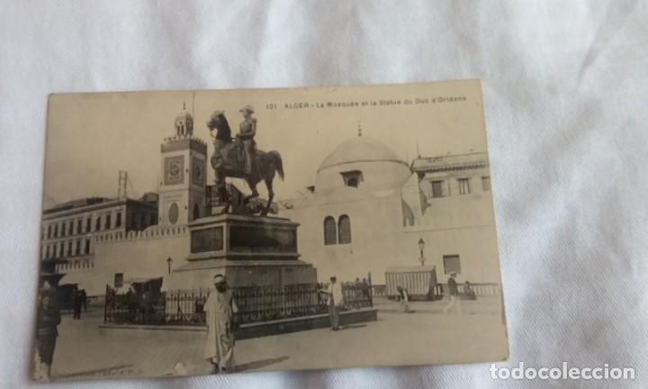 Postales: ALGER POSTAL ANTIGUA , BLANCO Y NEGRO - Foto 2