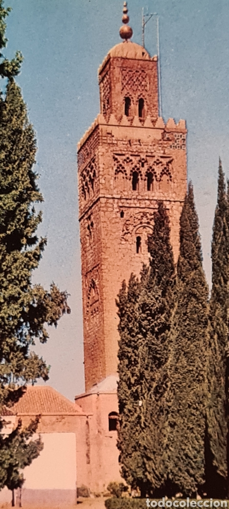 Postales: Preciosa postal. Marrakech. Escrita. - Foto 1