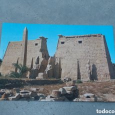 Postales: EGIPTO - LUXOR TEMPLÉ - GREAT PYLON AND OBELISK OF RAMSES II - NO CIRCULADA. Lote 365969676