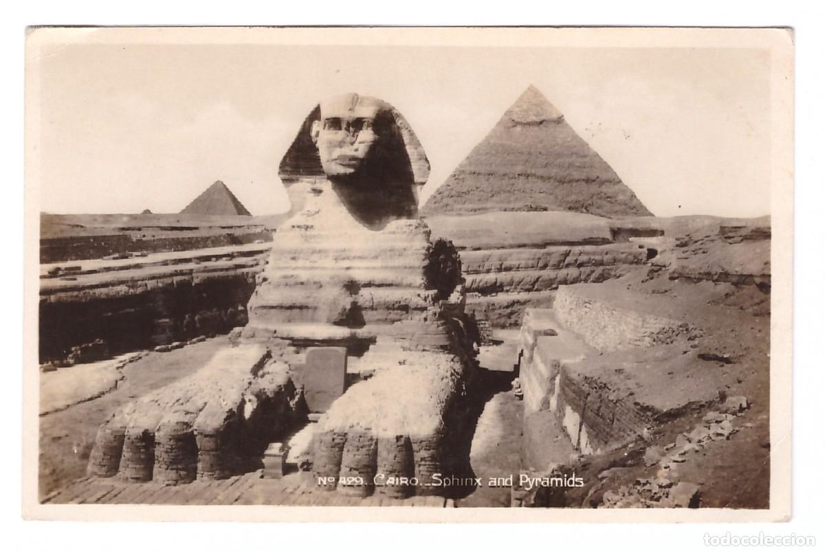 Postales: EGYPT // CAIRO // SPHINX AND PYRAMIDS - Foto 1