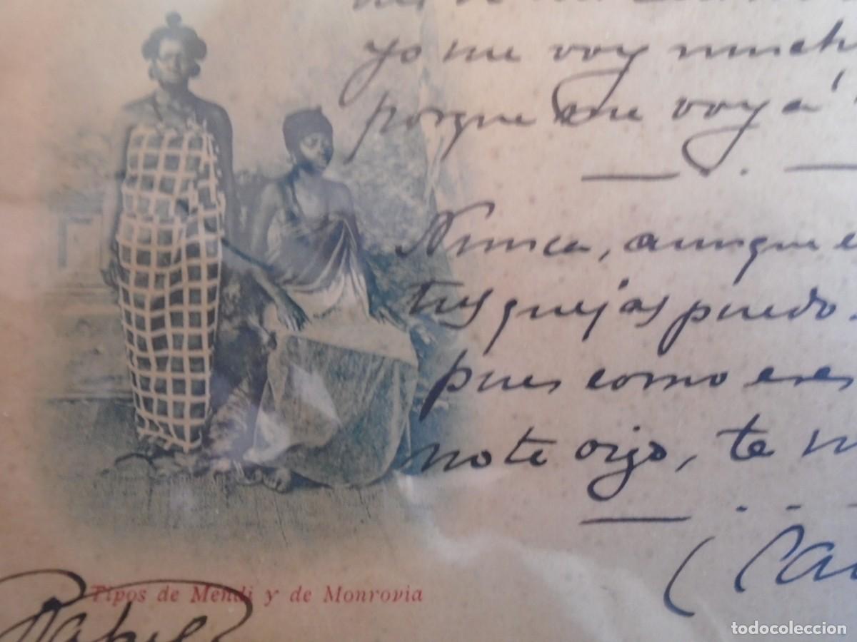 Postales: (PS-71428)POSTAL DE TIPOS DE MENDI Y DE MONROVIA - Foto 2