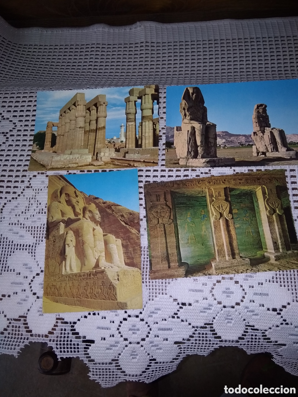 Postales: CUATRO POSTALES DE EGIPTO - Foto 1