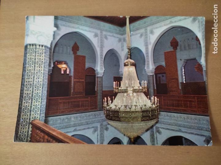 Postais: TETUAN 1974 PALACIO REAL ED ESTRELLA VERDE CIRCULADA N&ordm; 22 LAMPARA CORREDOR