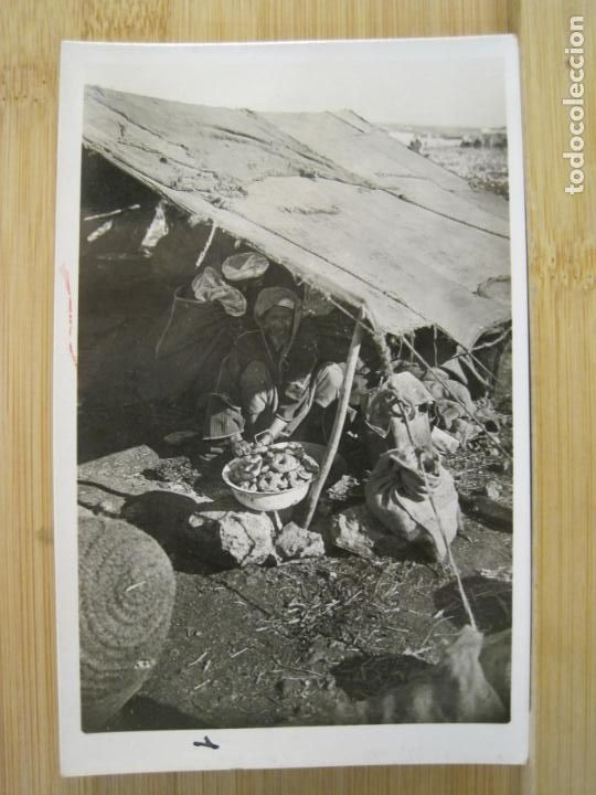 Postais: MARRUECOS-VENDEDOR DE BU&Ntilde;UELOS-FOTOGRAFICA-POSTAL ANTIGUA-(99.622)