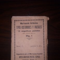 Postales: LEHNERT & LANDROCK (L.& L.) 8 POSTALES DE TIPOS - COSTUMBRES Y PAISAJES. MARRUECOS ARTÍSTICO. 1915. Lote 388440854