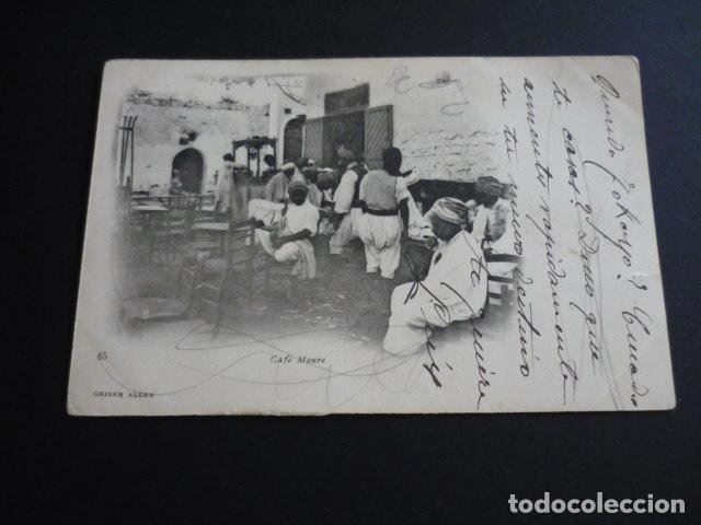 Postales: ARGELIA CAFE MORO POSTAL - Foto 1