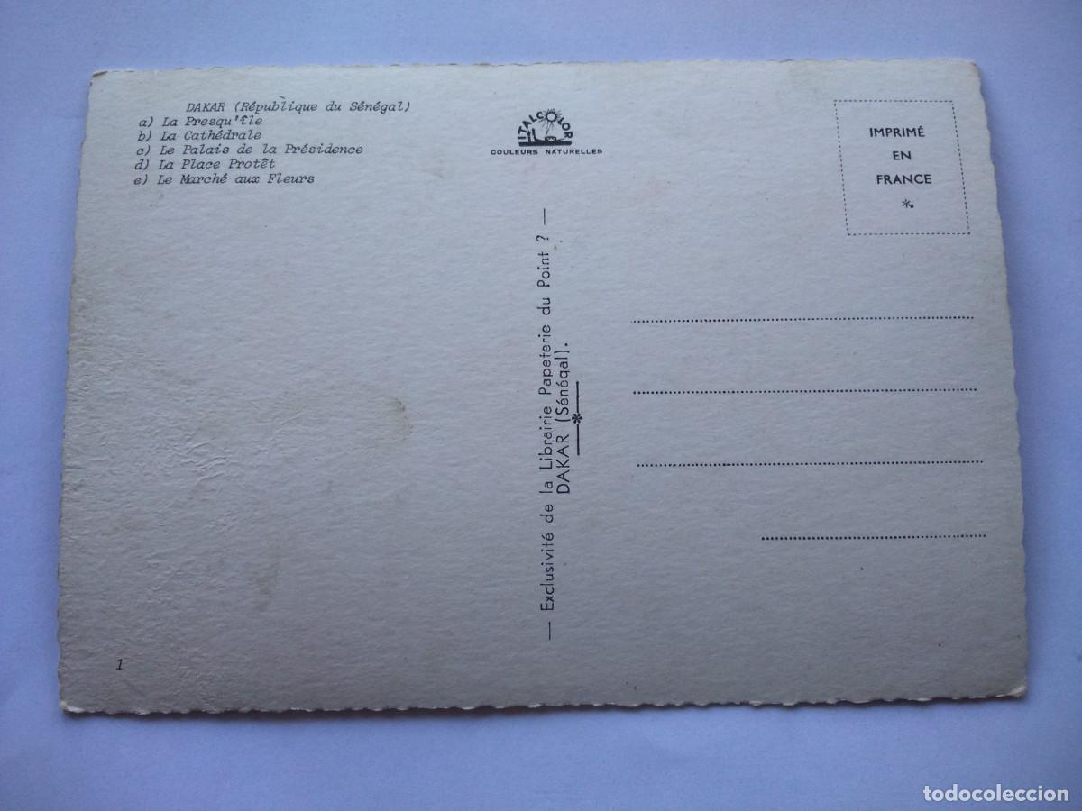 Postales: POSTAL -- DAKAR - SENEGAL -- - Foto 2