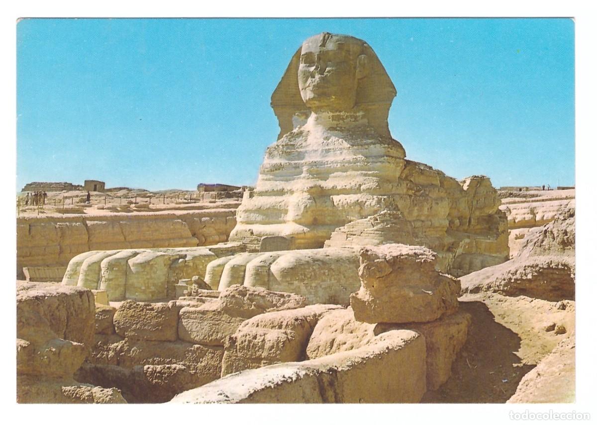 Postales: GIZA (EGIPTO) &bull; THE SPHINX - Foto 1