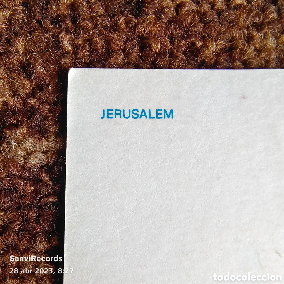 Postales: POSTAL: JERUSALEM (ISRAEL) - Foto 2