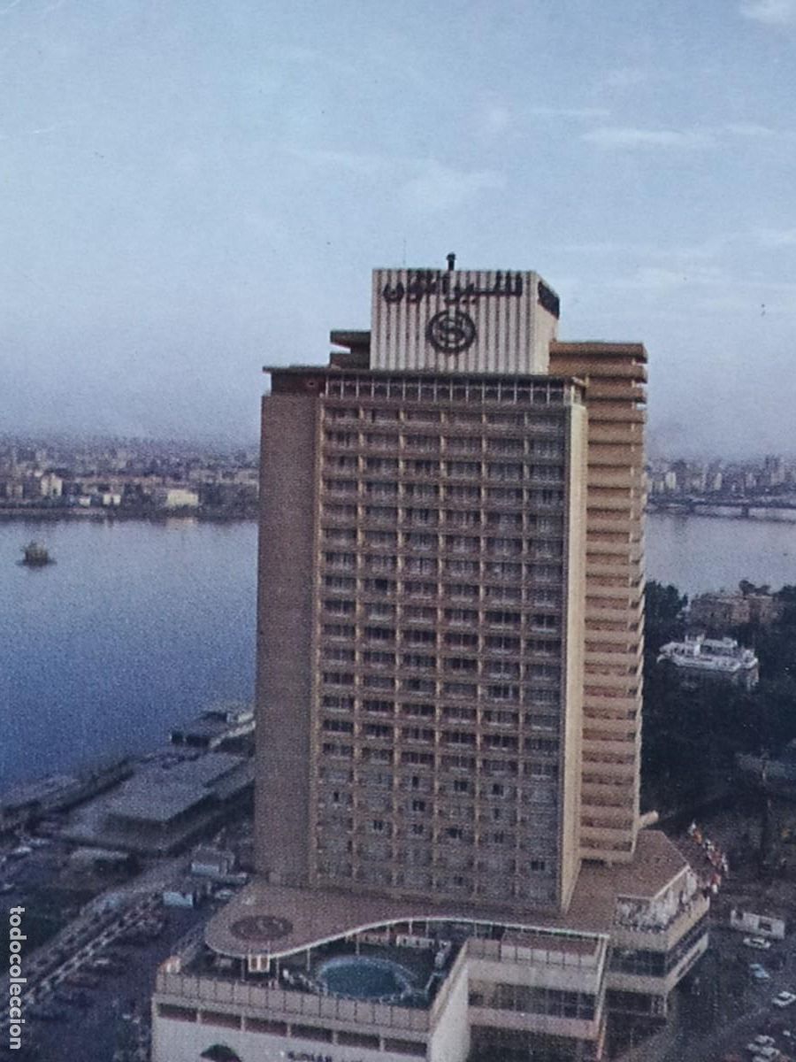 Postales: CAIRO - EGIPTO - HOTEL CAIRO SHERATON - SIN CIRCULAR - Foto 1