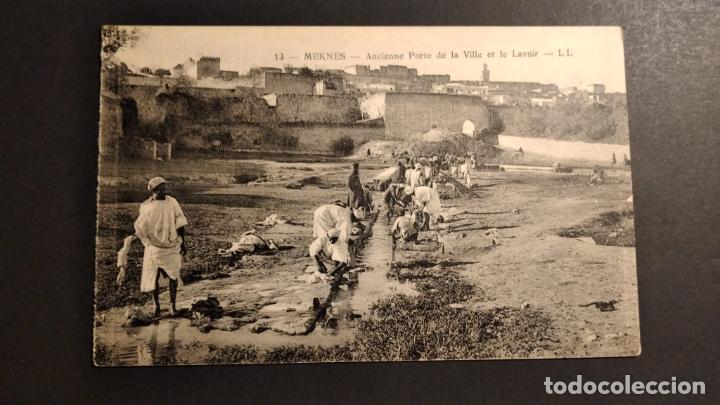 Postales: MEKNES MARRUECOS POSTAL - Foto 1