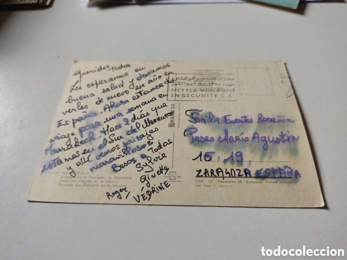 Postales: Postal Marrakech - Foto 2