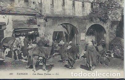 Postales: T&Aacute;NGER (MARRUECOS) - LAS DOS PUERTAS - LL. - Foto 1