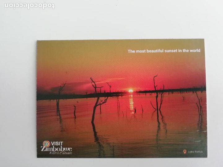 Cartoline: Postal Lago Kariba Lake Zimbabue Zimbabwe &Aacute;frica Turismo