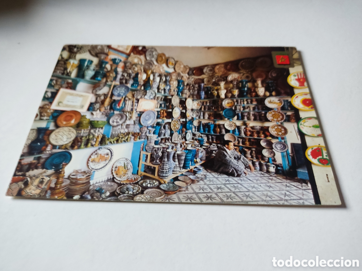 Postales: Postal Marruecos tienda - Foto 1