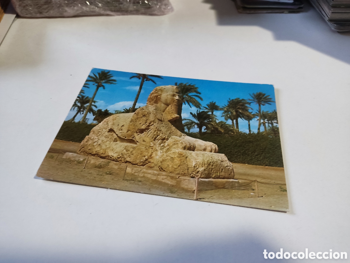 Postales: Postal Egipto esfinge - Foto 1