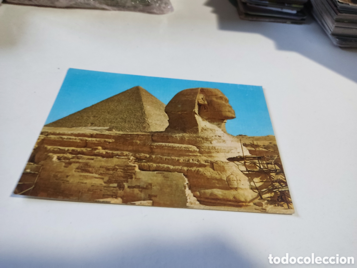 Postales: Postal esfinge keops Egipto - Foto 1