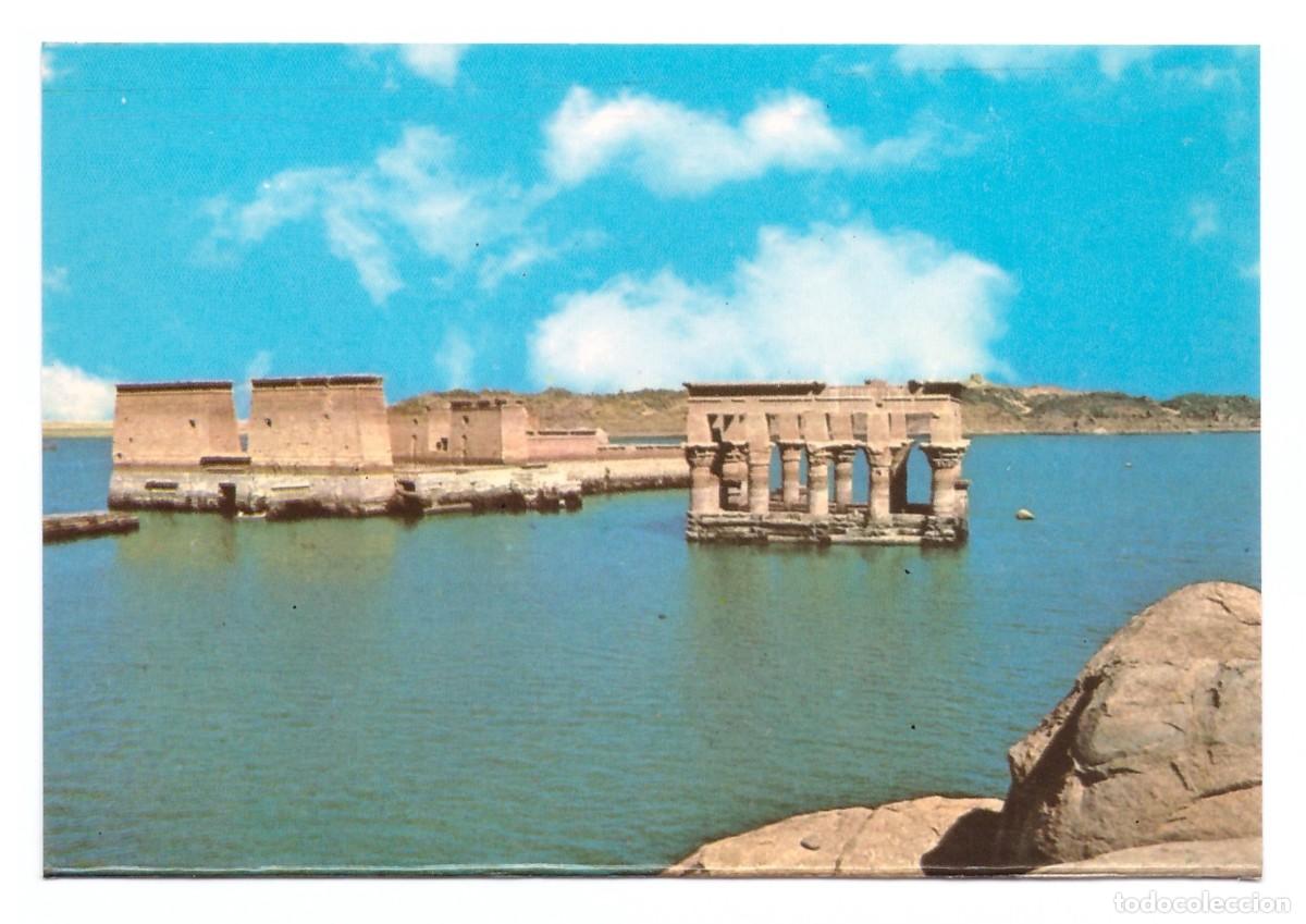 Postales: EGYPT // ASSWAN - THE PHILAE TEMPLE - Foto 1