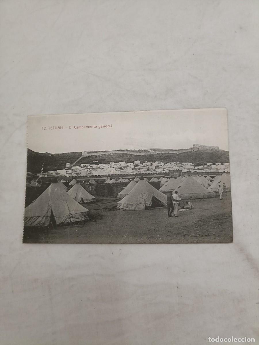 Postales: Antigua Postal: Tetu&aacute;n, El campamento general - Foto 1