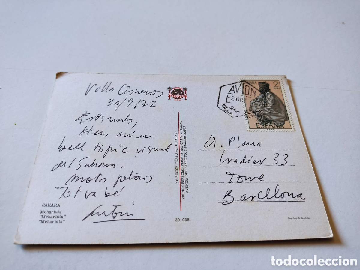 Postales: Postal S&aacute;hara camello - Foto 2