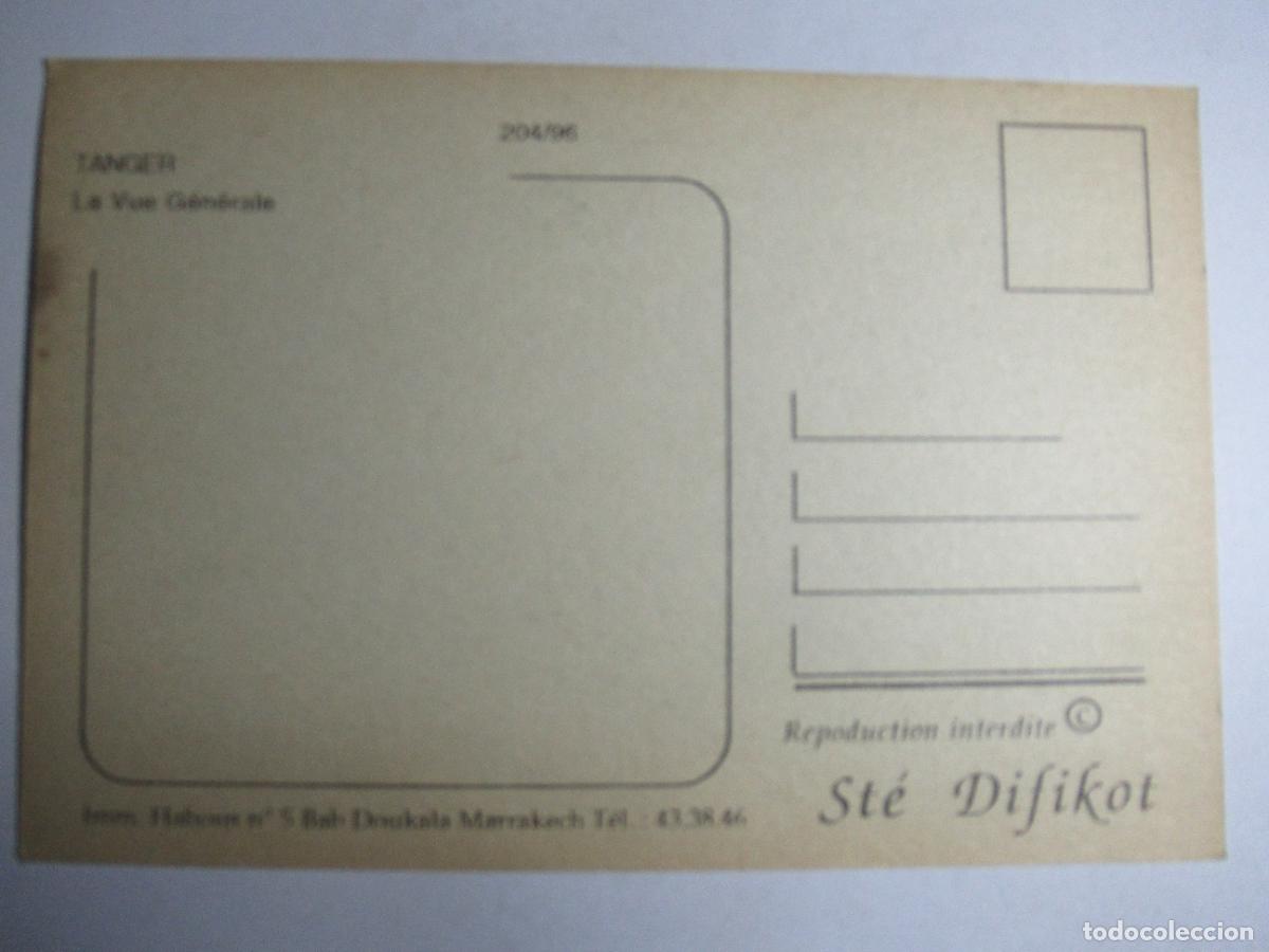 Postales: Tanger - La Vue G&eacute;n&eacute;rale - Foto 2