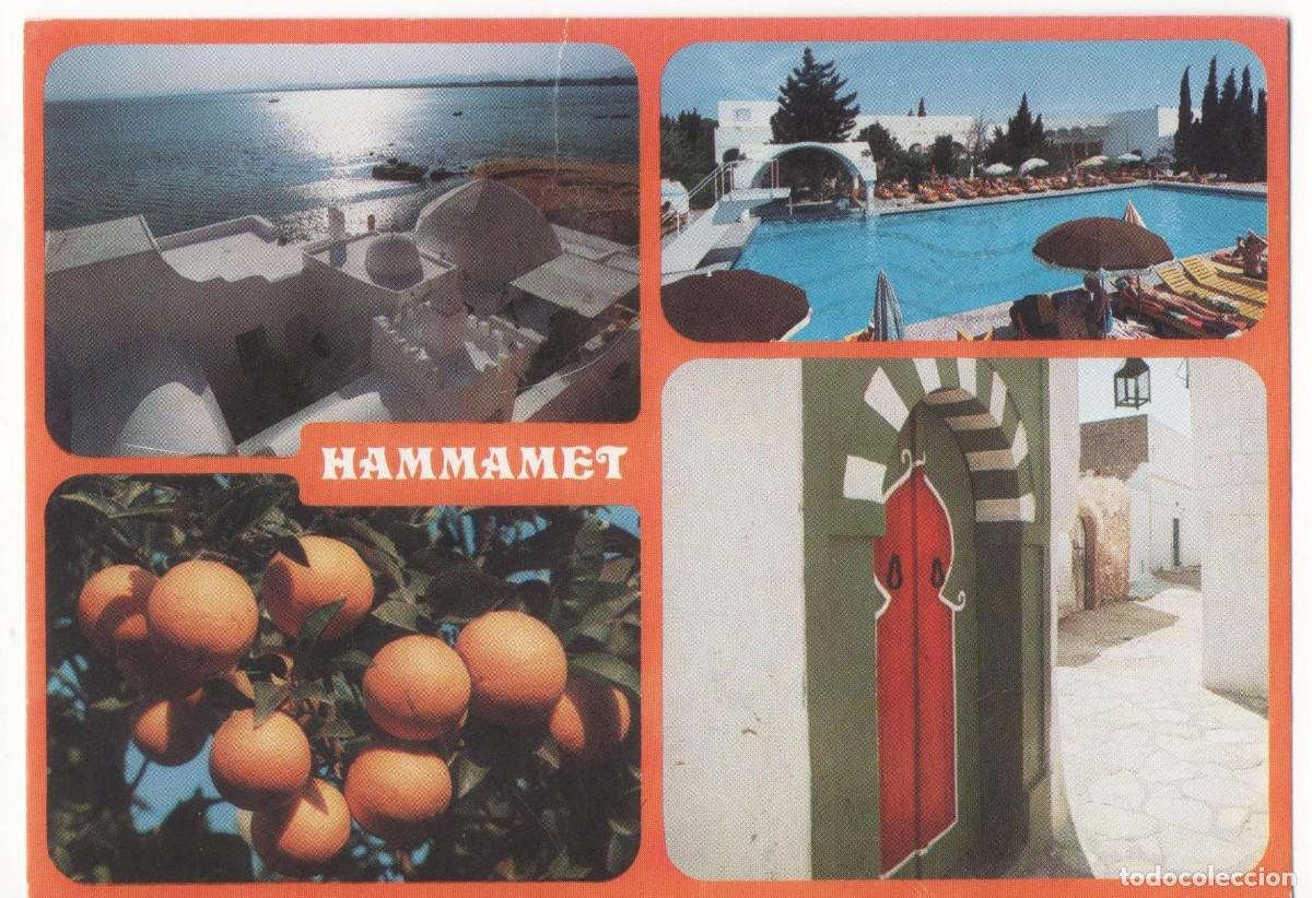 Postales: Hammamet- T&uacute;nez-Circulada- - Foto 1