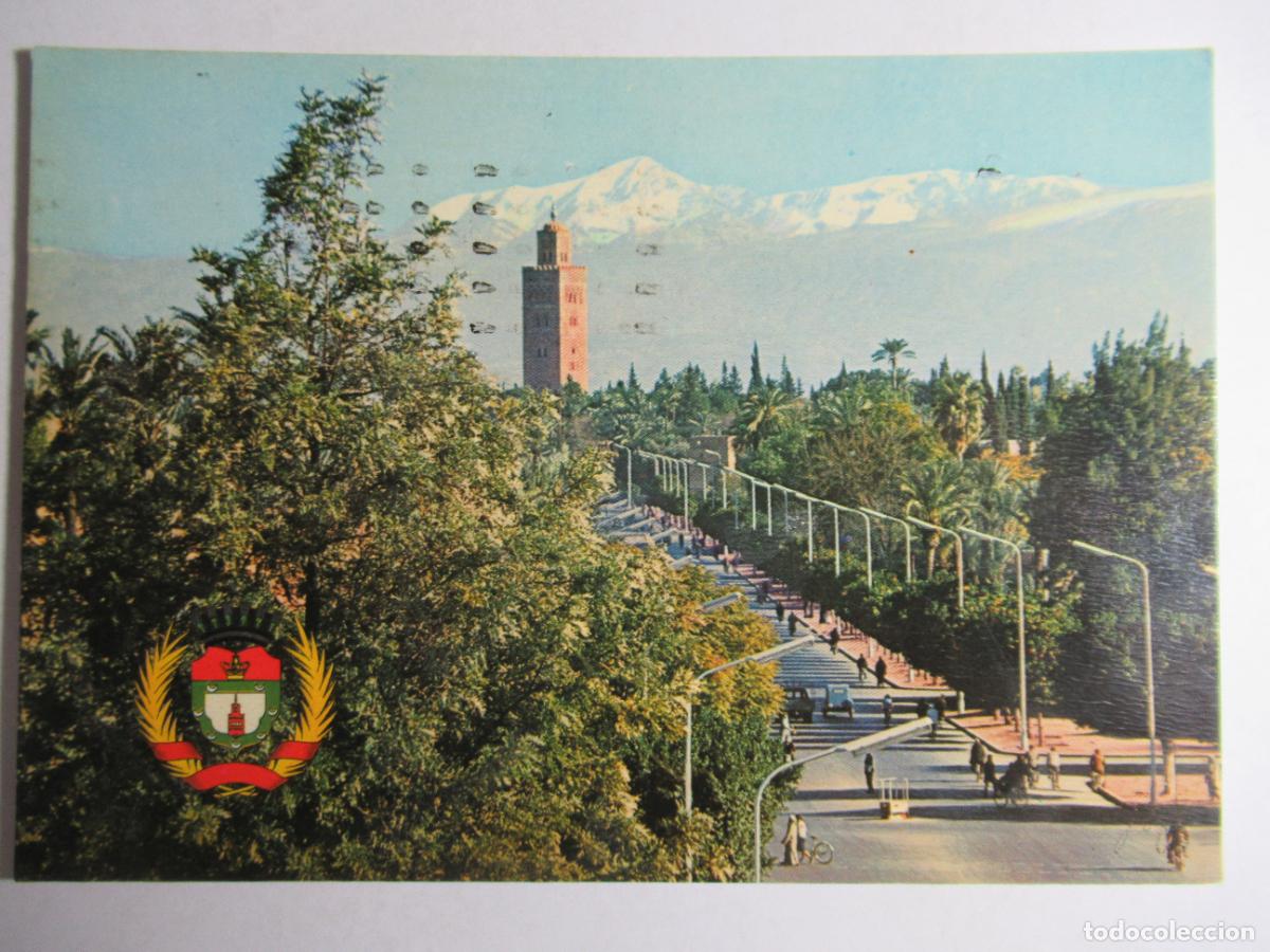 Postales: Marrakech - La Koutoubia dans sor decor de neige - Foto 1