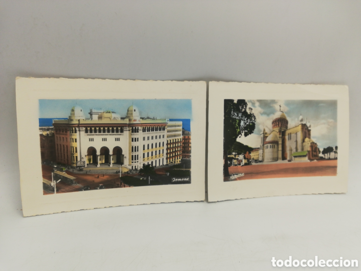 Postales: 2 postales Alger a color. - Foto 2