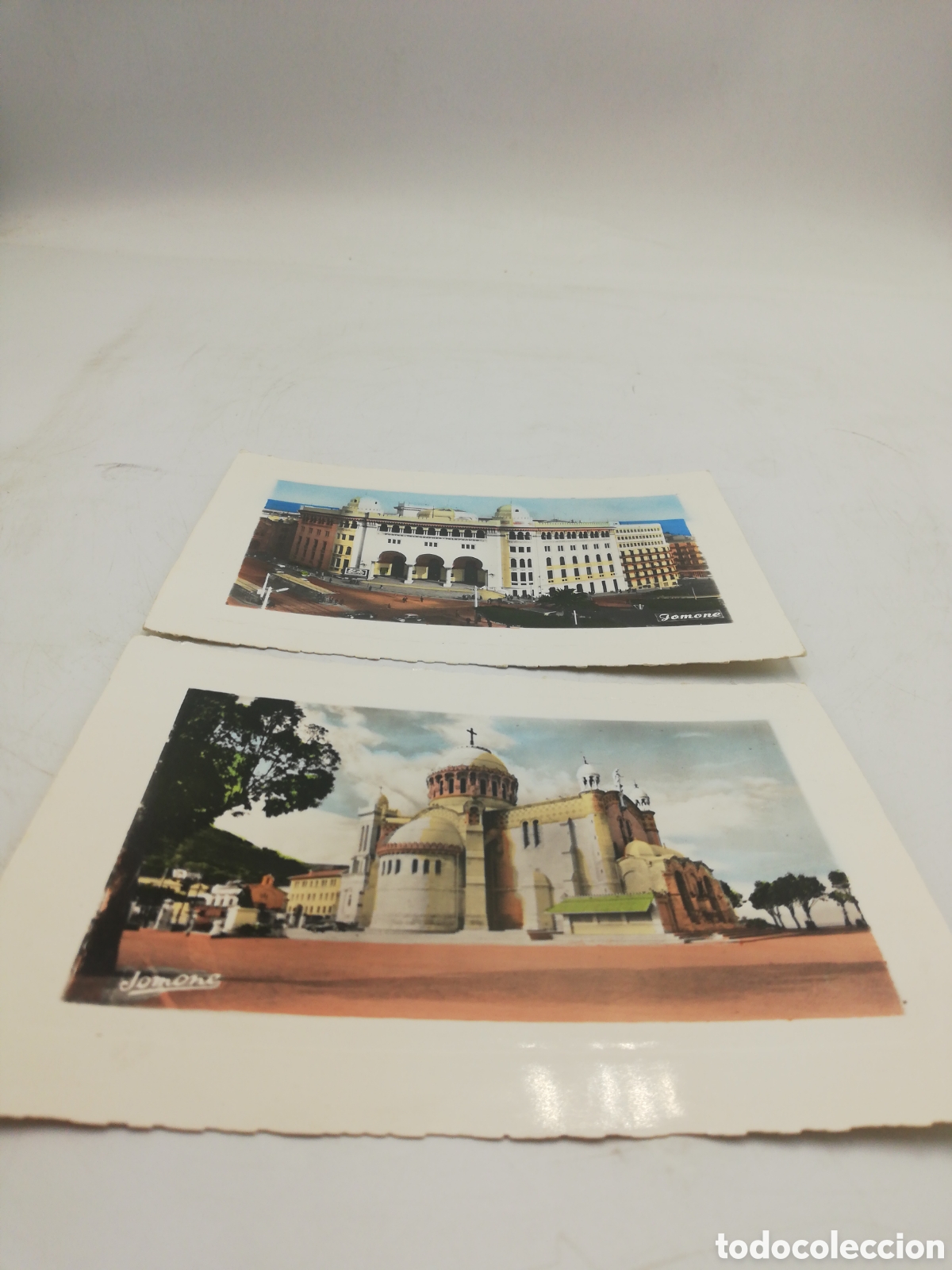 Postales: 2 postales Alger a color. - Foto 1