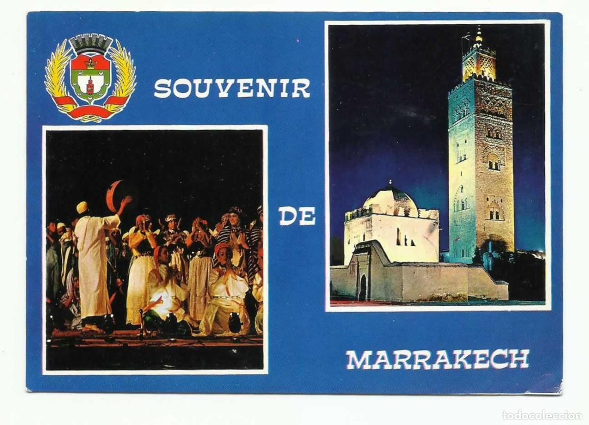 Postales: ❤️ Posta l2183, Marrakech, Marruecos, 1961 - Foto 1
