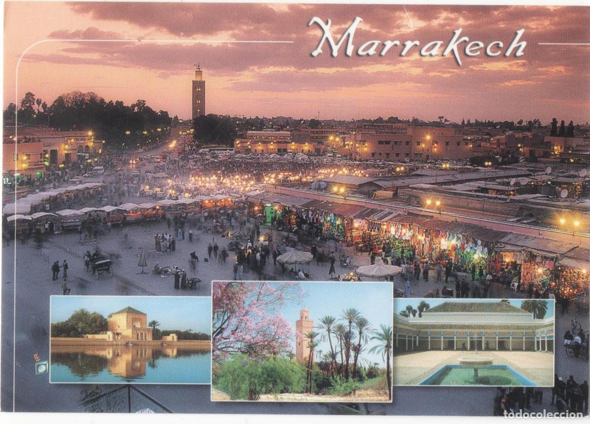Postales: Marrakech-Marruecos-escrita- - Foto 1