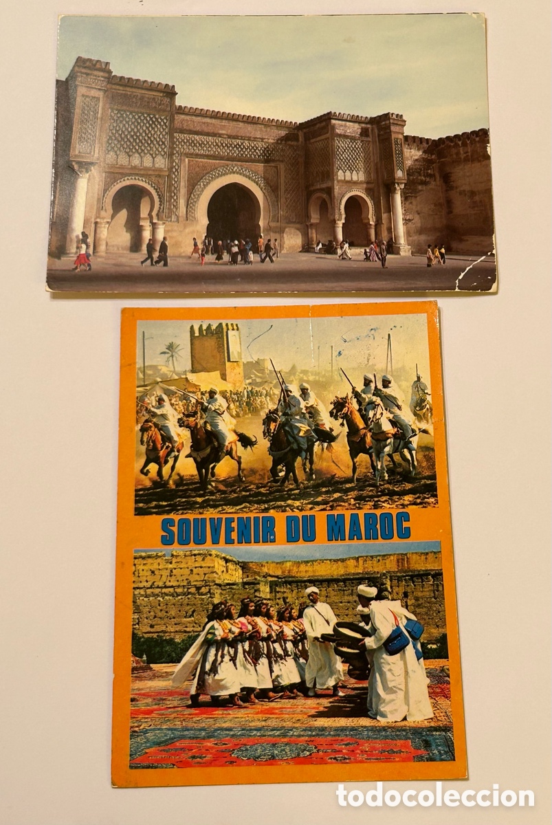 Postales: 2 TARJETAS POSTALES. MARRUECOS - Foto 1