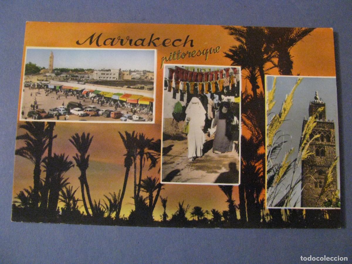Postales: POSTAL DE MARRUECOS. MARRAKECH. ED. JEFF. - Foto 1