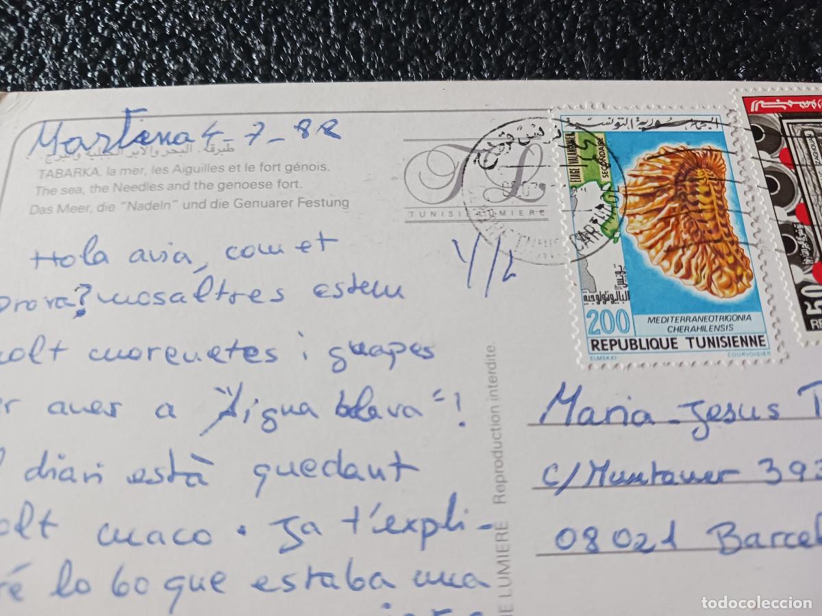 Postales: tabarka, tunez, circulada - Foto 2