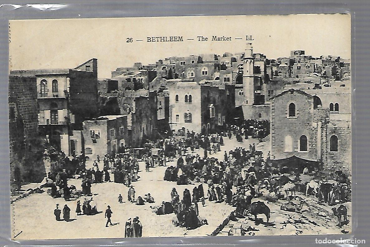 Postales: M3- POSTAL - EL MERCADO DE BETHLEEM - NUEVA - Foto 1