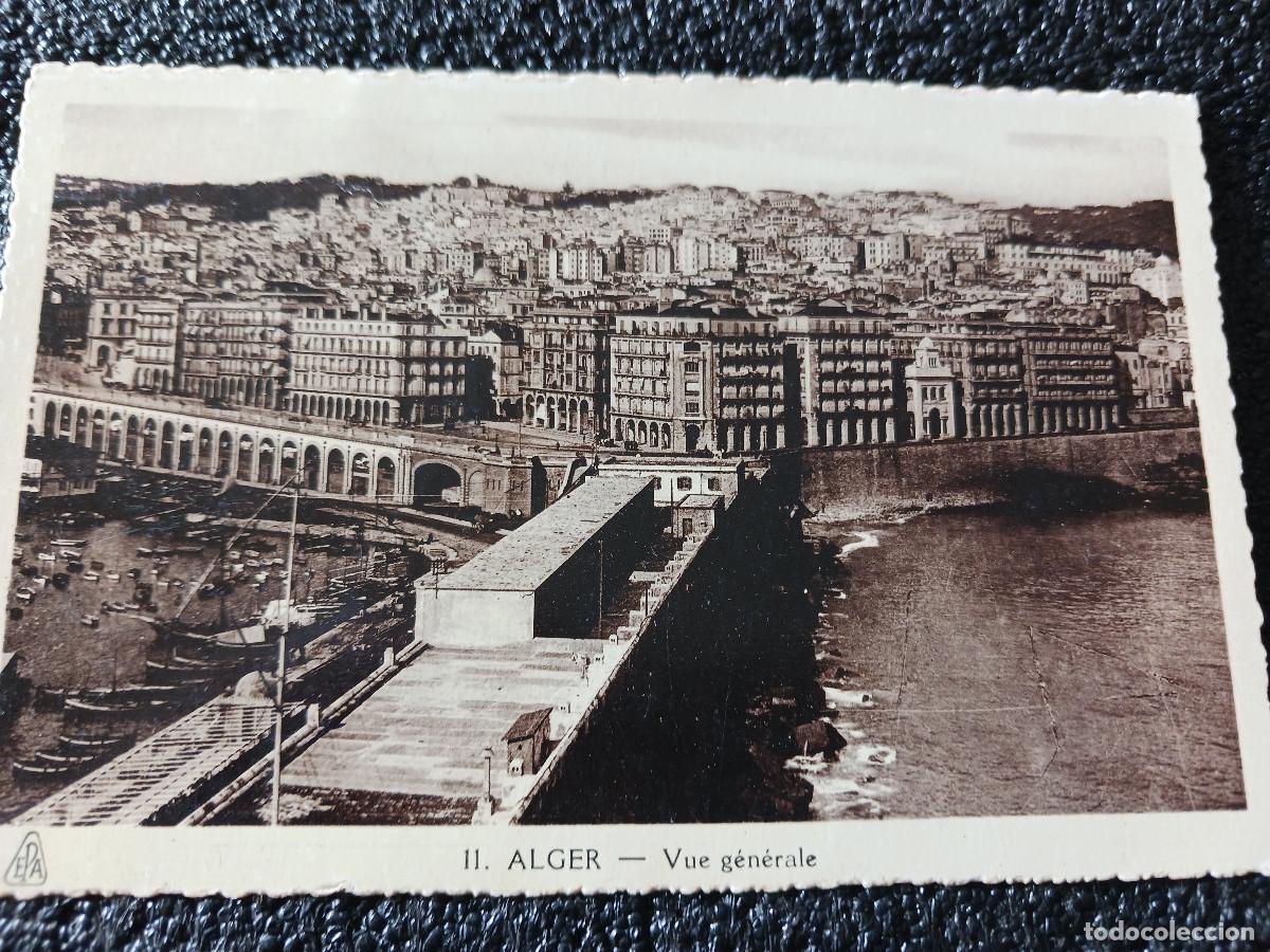 Postales: 11 alger vue generale, circulada - Foto 1