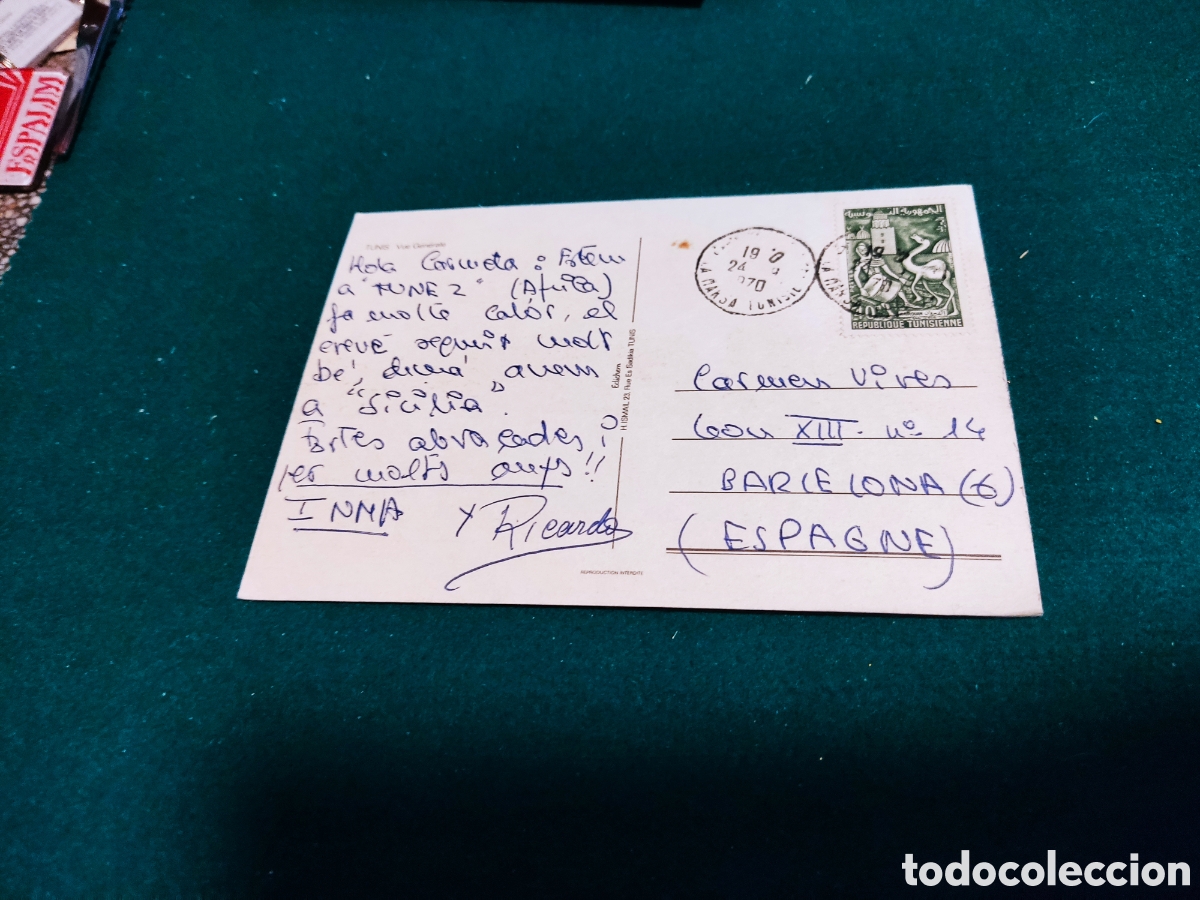 Postales: Postal T&uacute;nez......... - Foto 2