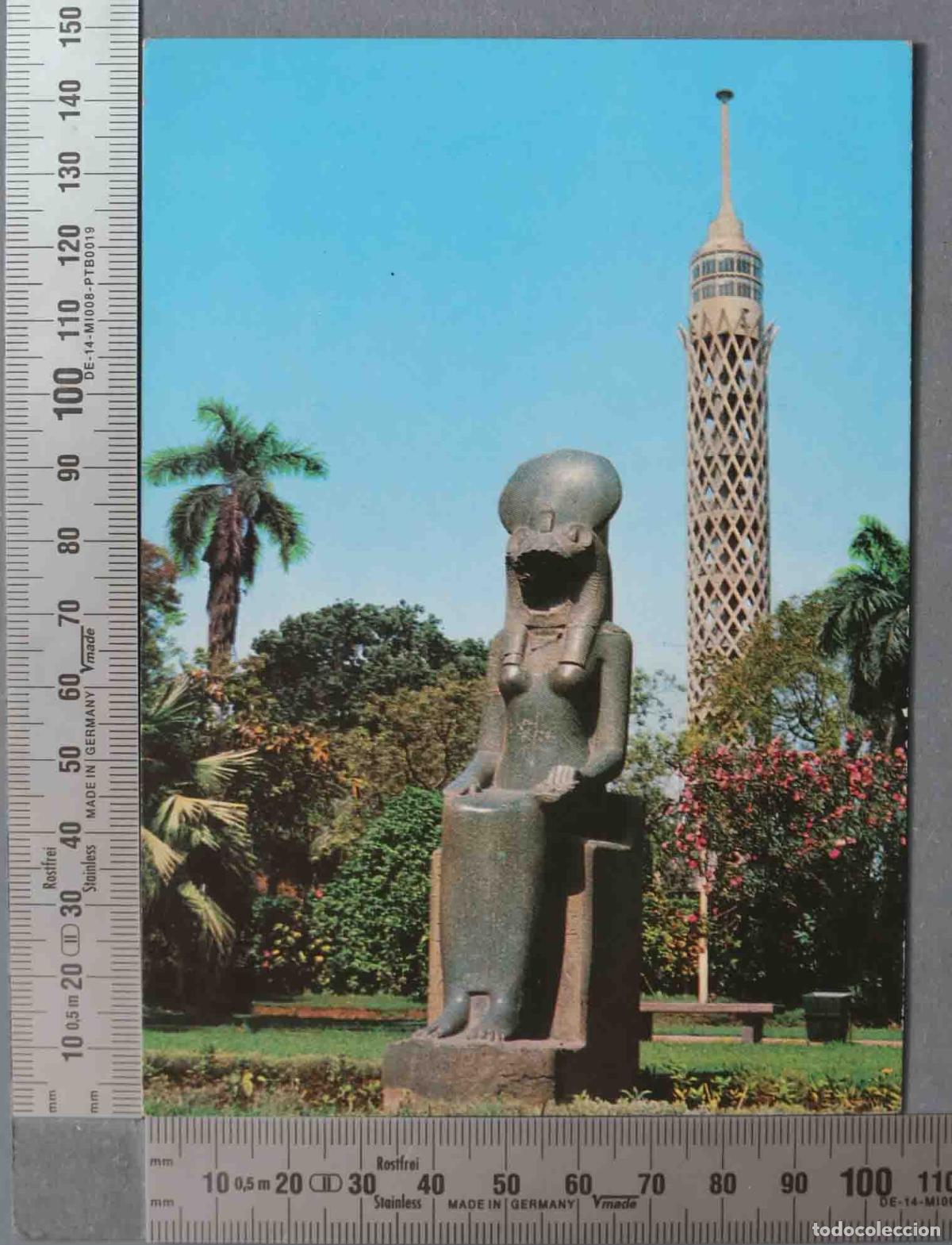 Postales: POSTAL. SEKHMET ESTATUA - Foto 1