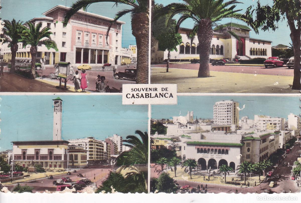 Postales: SOUVENIR DE CASABLANCA - Foto 1