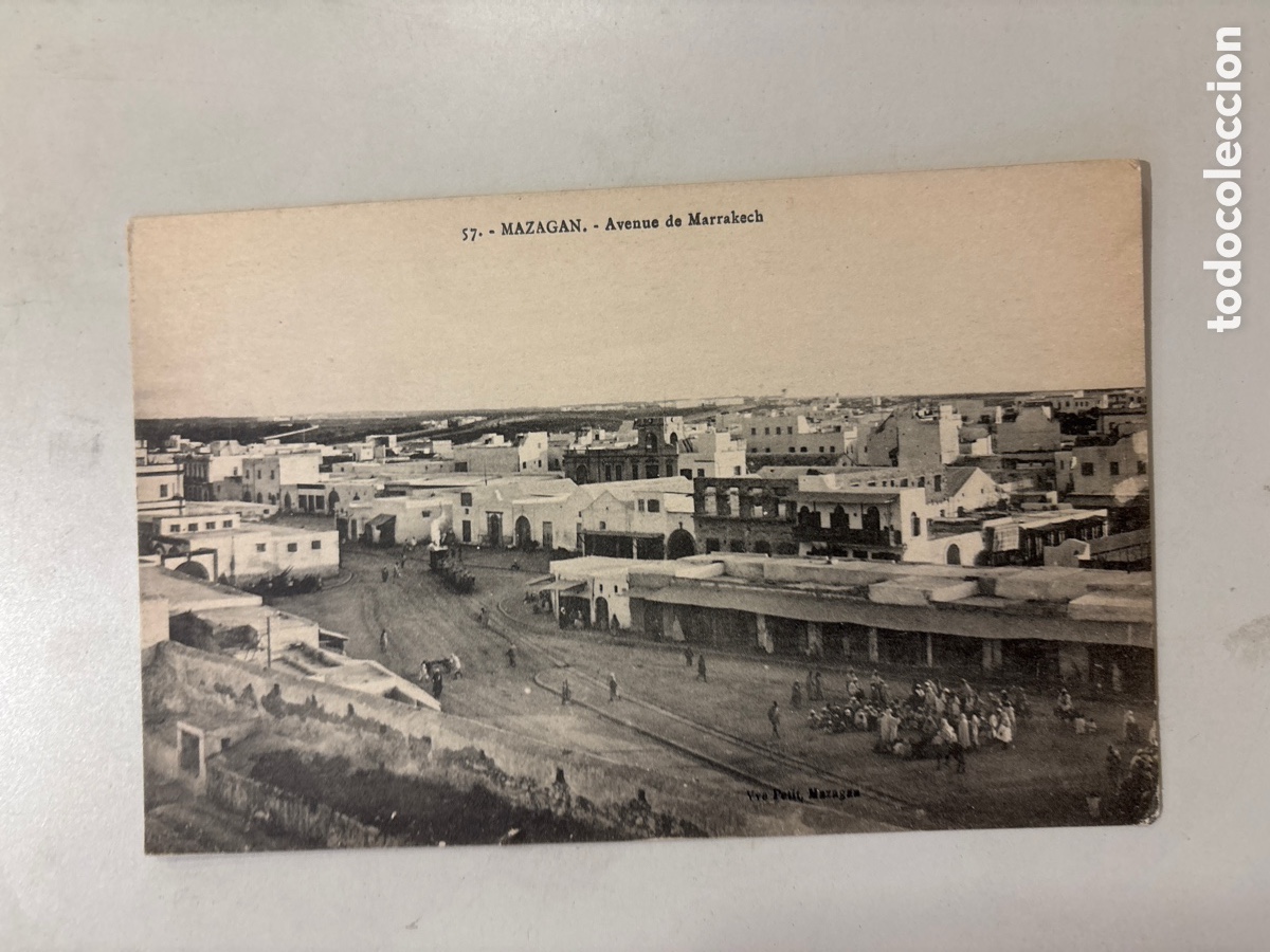 Postales: POSTAL. MAZAGAN. AVENUE DE MARRAKECH. - Foto 1