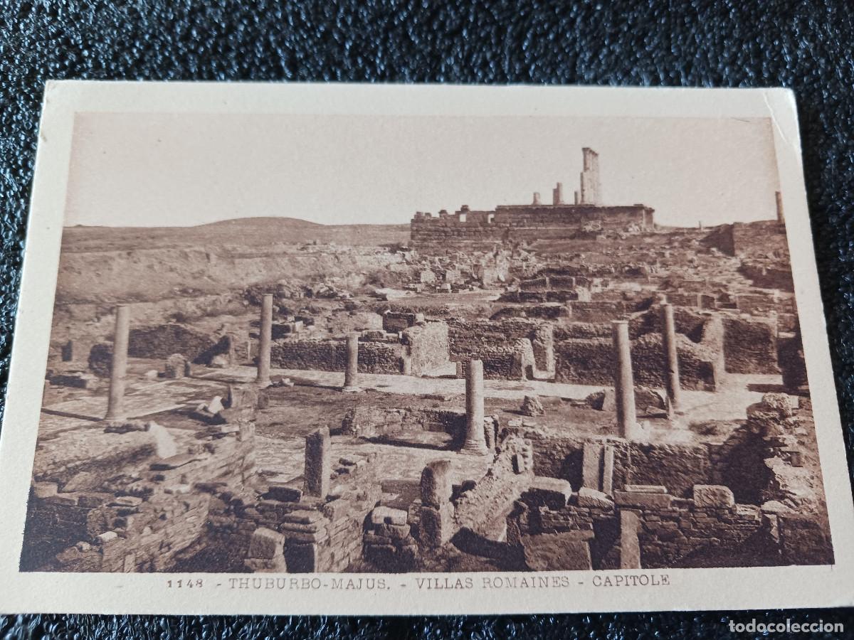 Postales: 1148 thuburbo - majus, villas romaines, capitole - Foto 1