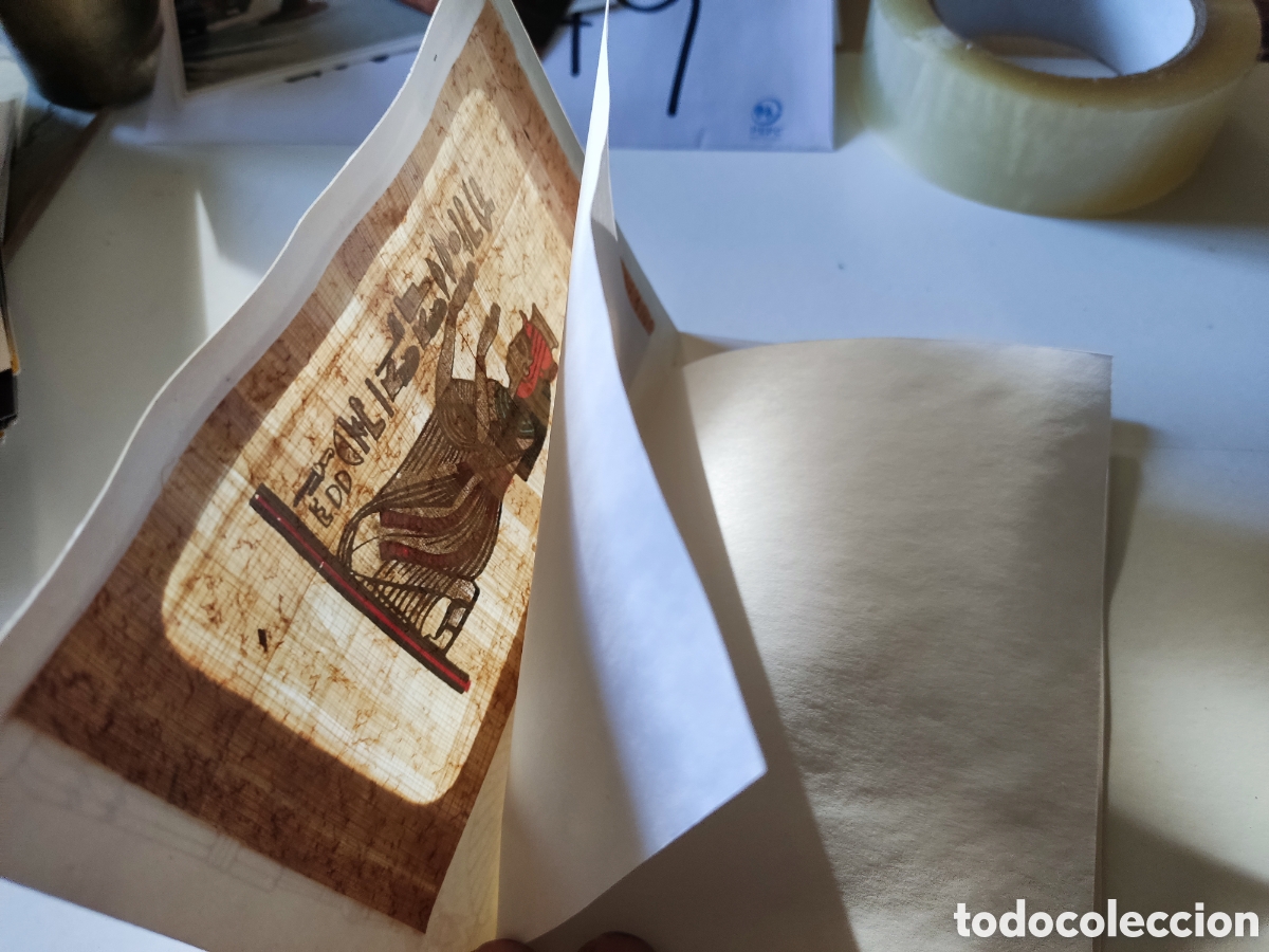 Postales: Postal papiro Egipto - Foto 2