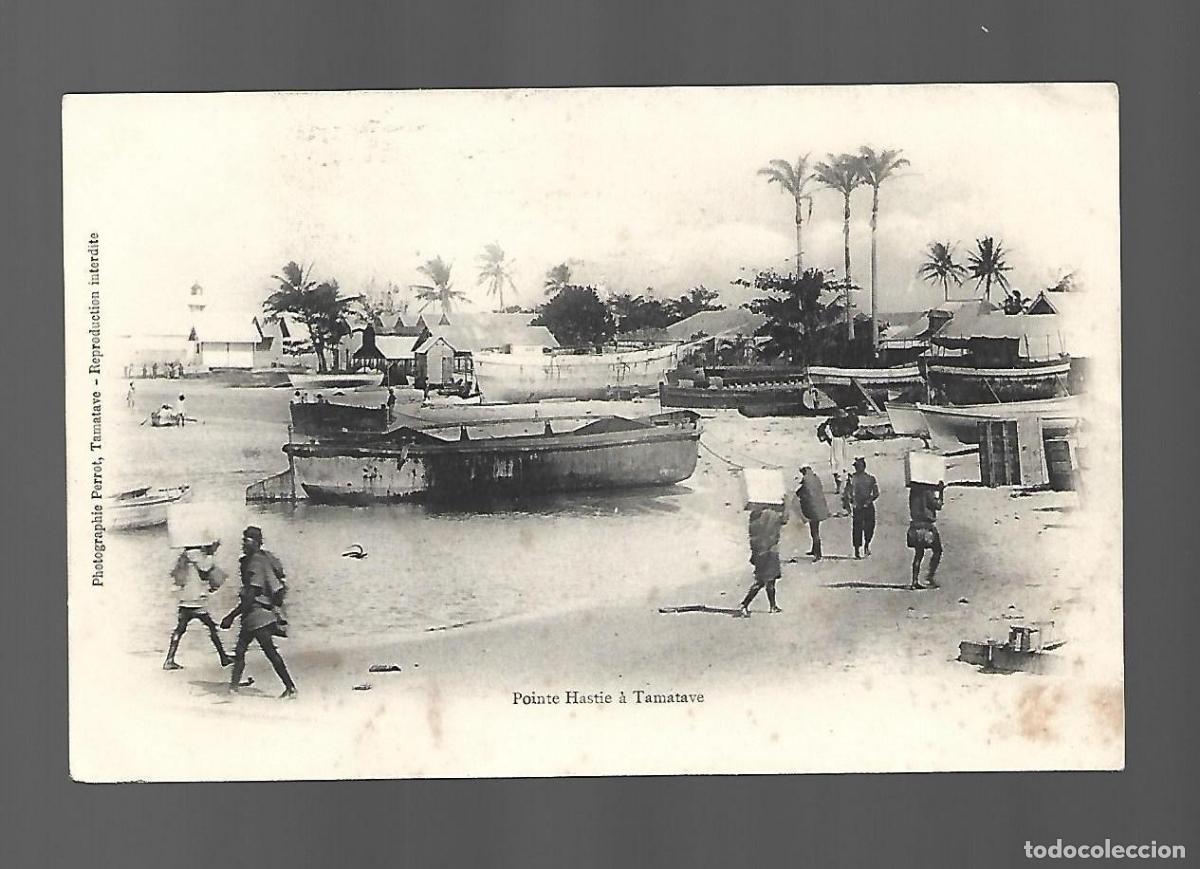 Postkarten: TAMATAVE MADAGASCAR BARCAS Edicion PERROT POSTAL