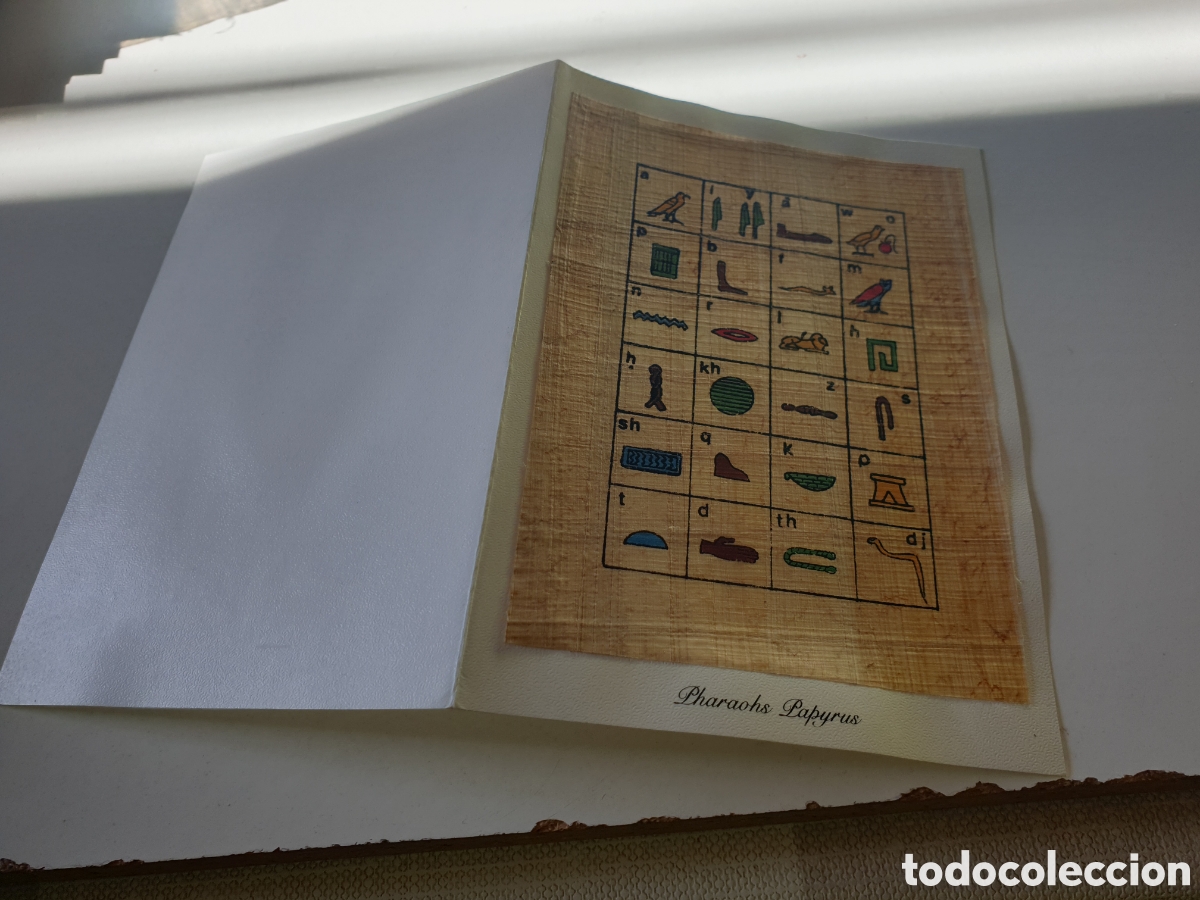 Postales: Postal Egipto papiro - Foto 3