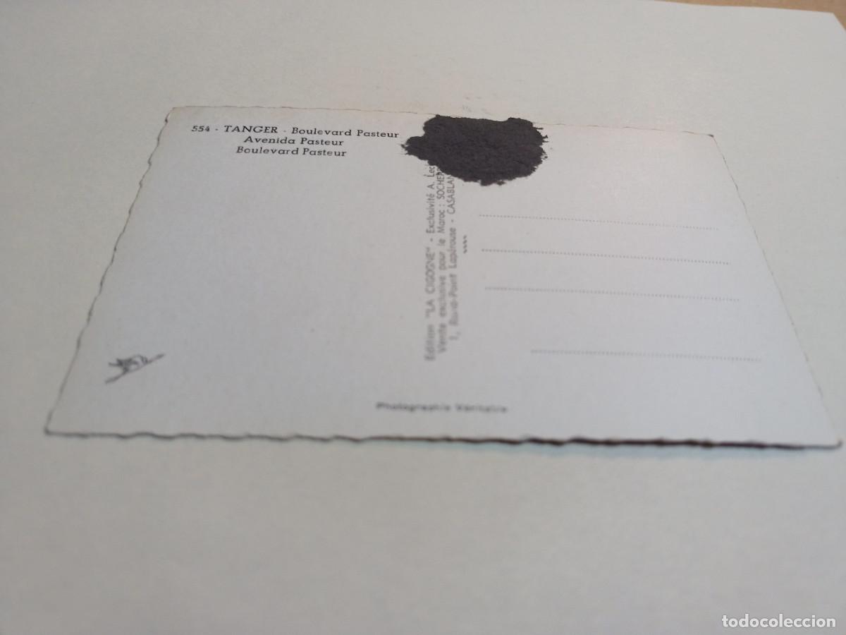 Postales: MARRUECOS - POSTAL TANGER - BOULEVARD PASTEUR - Foto 2