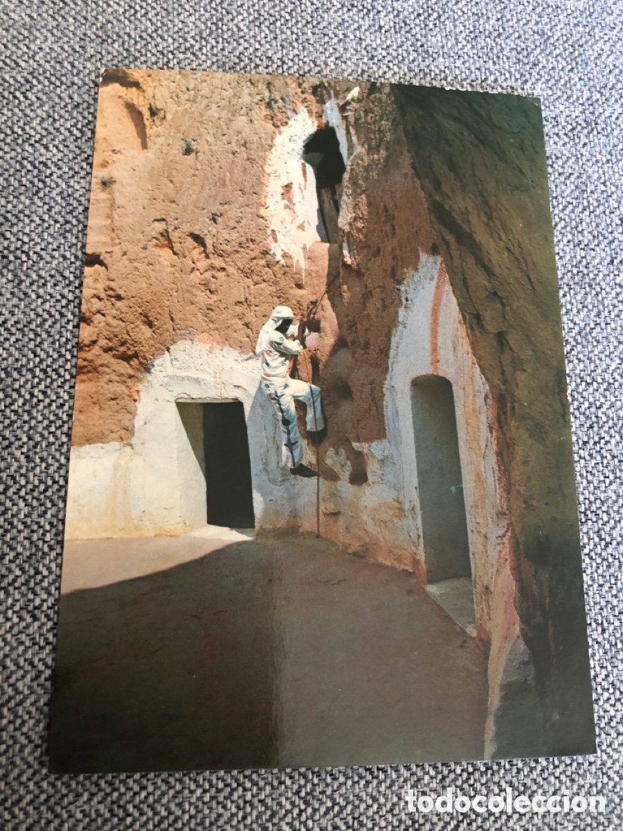 Postales: T&uacute;nez. MATMATA. Ed. Chamam n&ordm; 211. Sin circular. ASM - Foto 1