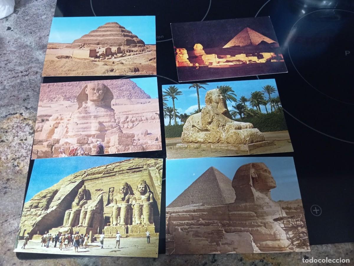 Postales: LOTE 12 POSTALES EGIPTO - Foto 1