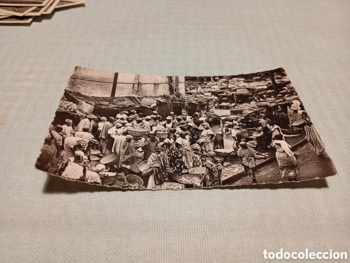 Postales: Postal DAKAR mercado de Sandaga - Foto 1